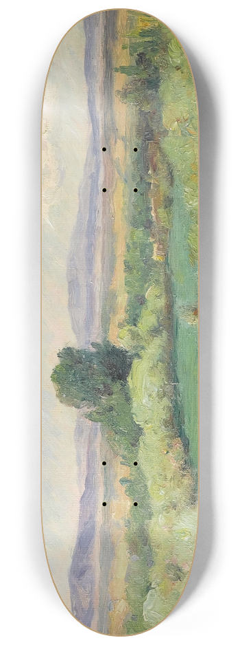 Joseph Henry Sharp - Green Ponds 8.25 inch art skate deck