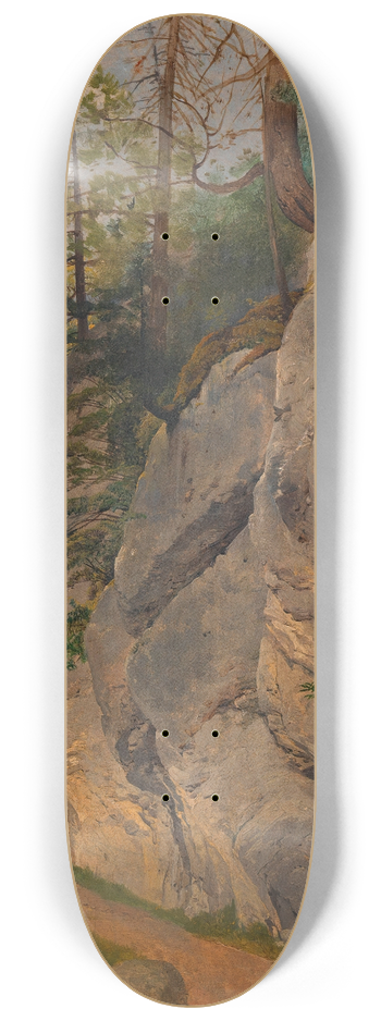 Joseph Holzer - Weg am Felshang 8.25 inch art skate deck