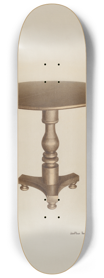 Josephine Prado - Round Top Table 8.25 inch art skate deck