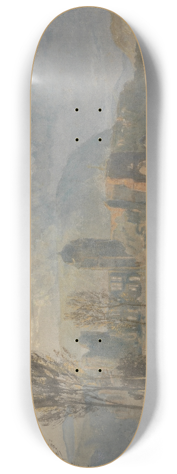 Joseph Mallord William Turner - Andernach 8.25 inch art skate deck