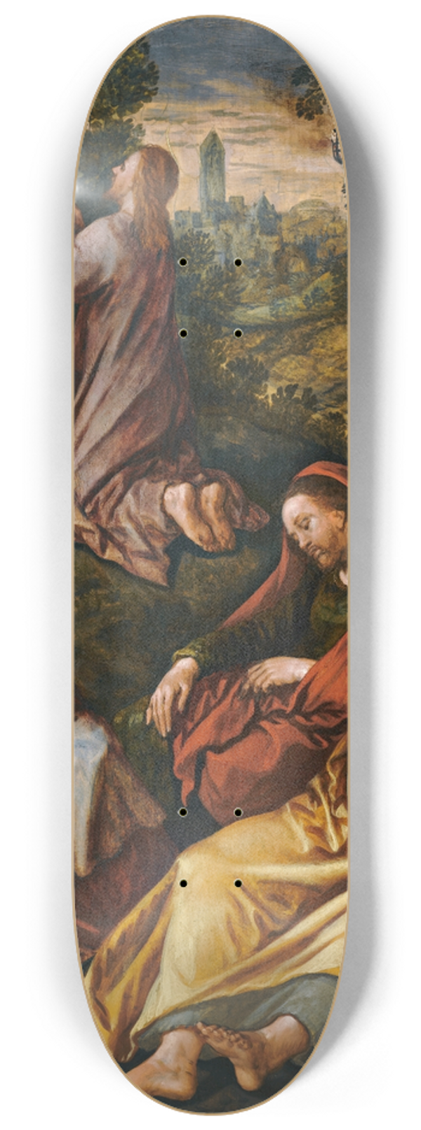 Joachim Beuckelaer - The Agony In The Garden 8.25 inch art skate deck