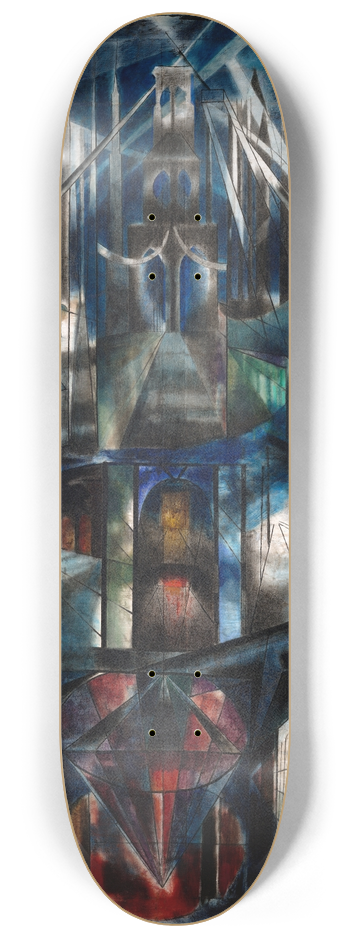Joseph Stella - BrooklynBridge 8.25 inch art skate deck