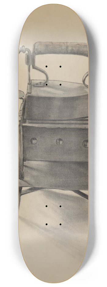 Joseph Stonefield - Flat Iron 8.25 inch art skate deck