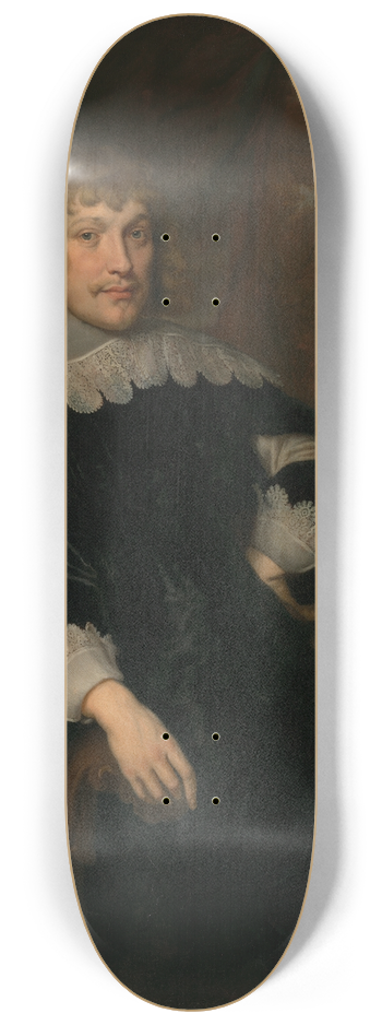Joachim Von Sandrart - Hendrick Bicker (1615-1651) 8.25 inch art skate deck