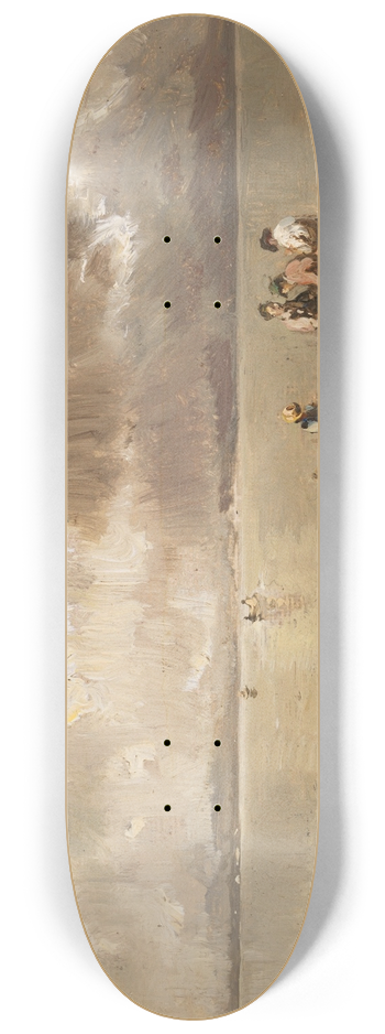 Joseph Wopfner - Aufziehendes Gewitter ber dem Chiemsee 8.25 inch art skate deck