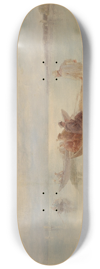 Joseph Wopfner - Ausfahrt Der Fischer 8.25 inch art skate deck