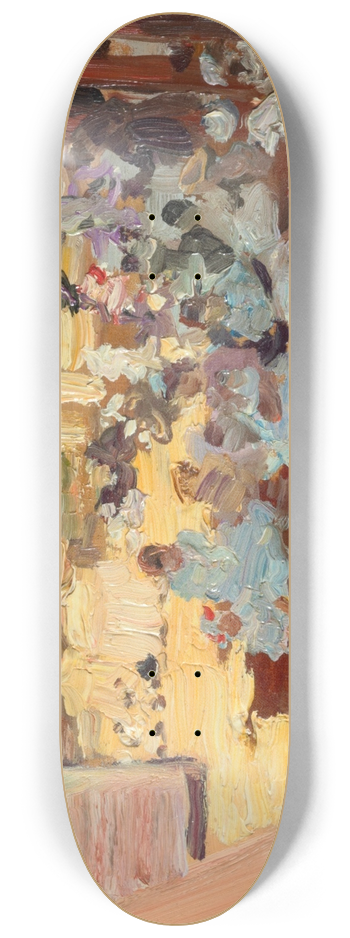 Jose Villegas - La Plage de San Sebastian 8.25 inch art skate deck