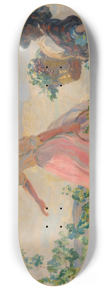 Jos Mongrell - La Vendimia (The Grape Harvest) 8.25 inch art skate deck