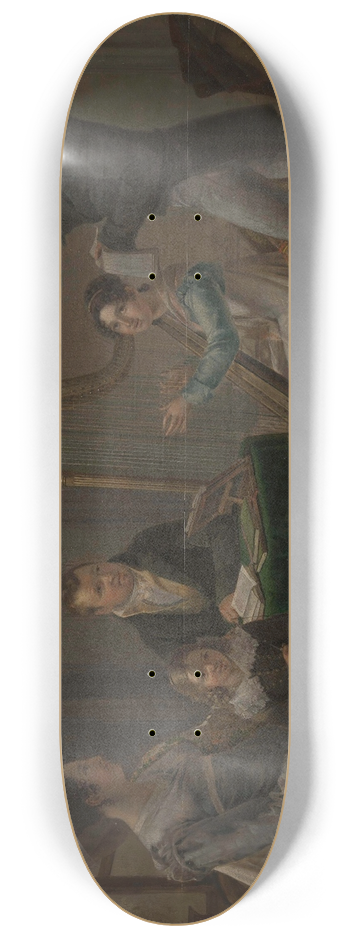 Jozef Geirnaert - Harp lesson 8.25 inch art skate deck