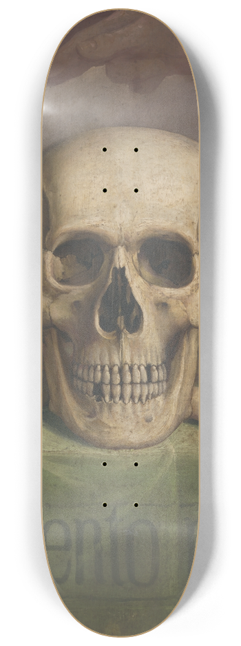 Jozef Hanula - Memento mori 8.25 inch art skate deck
