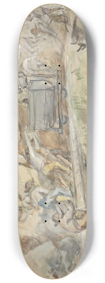 Jozef Israls - Steengroeve bij Pontresina 8.25 inch art skate deck