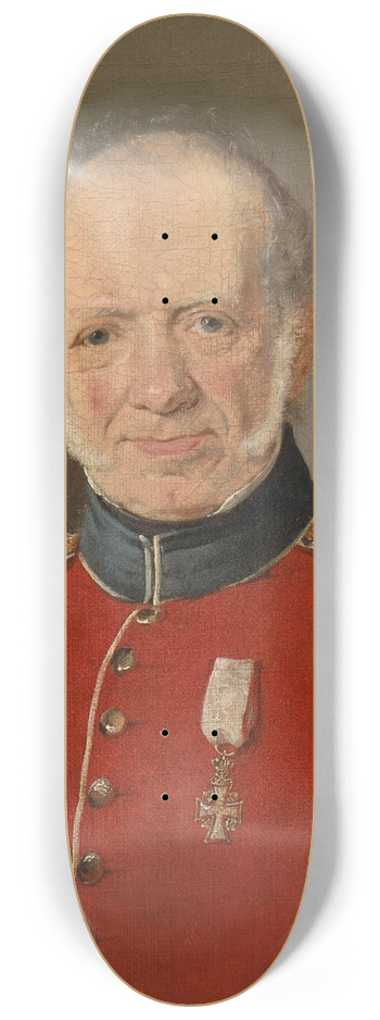 Jrgen Roed - Portrait of Colonel von Darcheus 8.25 inch art skate deck