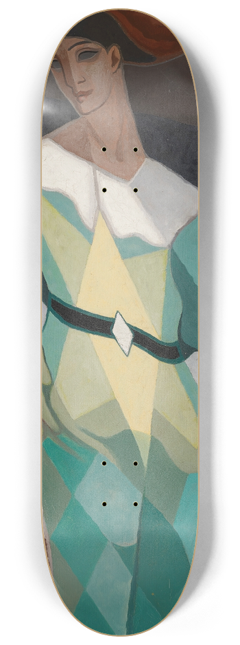 Juan Gris - Arlequin 8.25 inch art skate deck