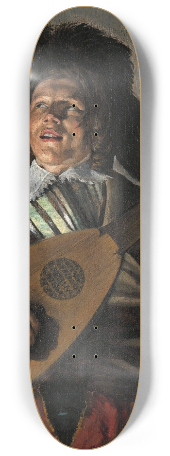 Judith Leyster - The Serenade 8.25 inch art skate deck