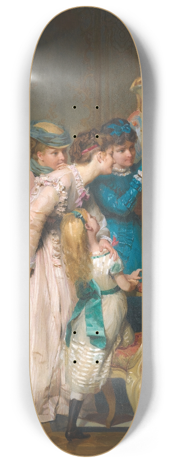 Jules-Alexandre Patrouillard - La Vase 8.25 inch art skate deck