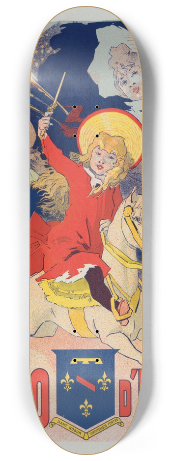 Jules Chret - Casino dEnghien 8.25 inch art skate deck