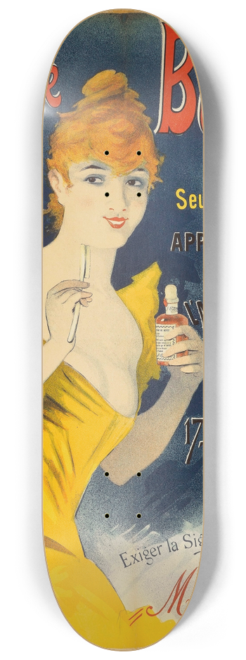 Jules Chret - Eau De Botot 8.25 inch art skate deck