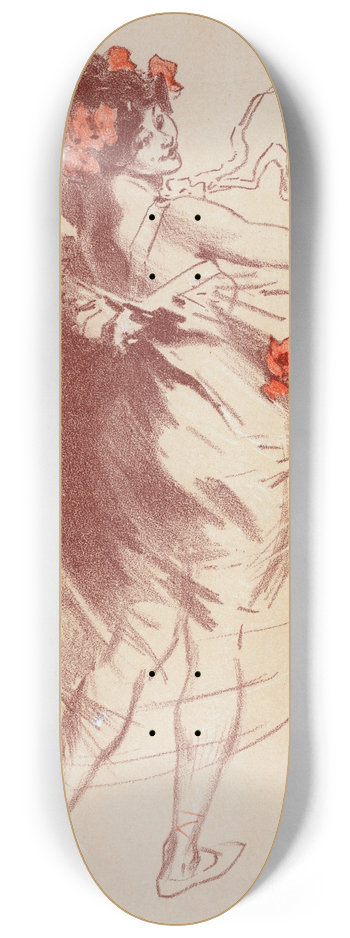 Jules Chret - Matres de lAffiche 8.25 inch art skate deck