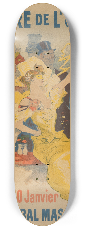 Jules Chret - Theatre de LOpera 8.25 inch art skate deck