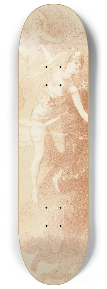 Jules Chret - The Dance 8.25 inch art skate deck