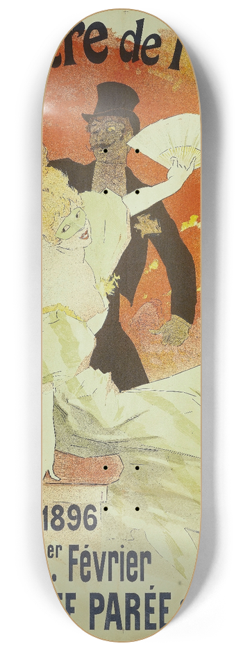 Jules Chret - Thtre De Lopra 8.25 inch art skate deck