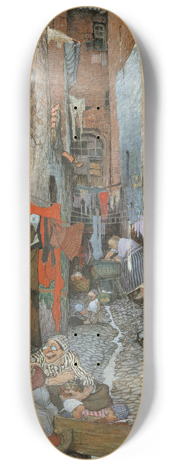 Jules De Bruycker - Alley 8.25 inch art skate deck