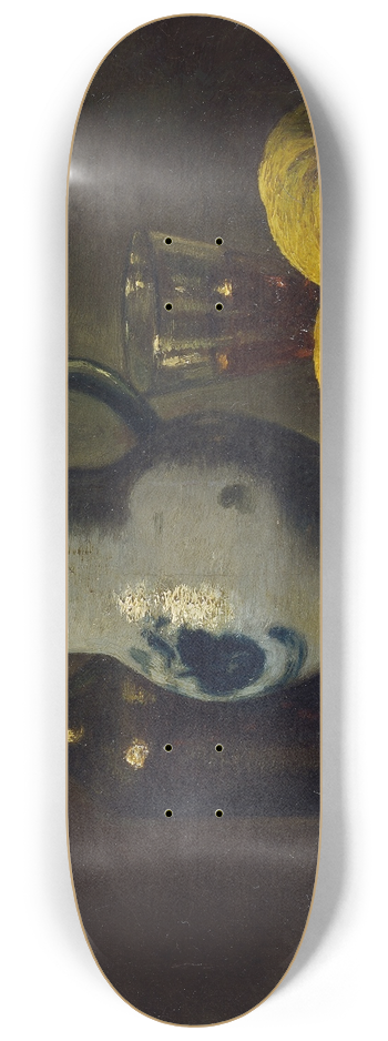 Jules Dupr - Still Life with a grey Jug 8.25 inch art skate deck