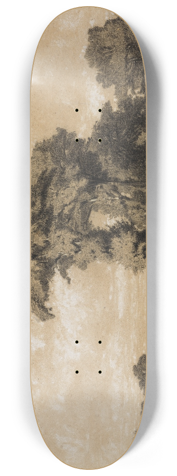Jules Dupr - Weidelandschaft im Limousin 8.25 inch art skate deck