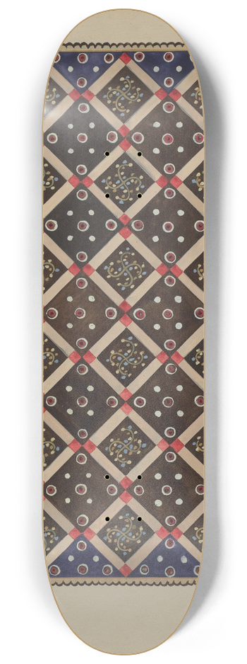 Jules Lefevere - Button Rug 8.25 inch art skate deck