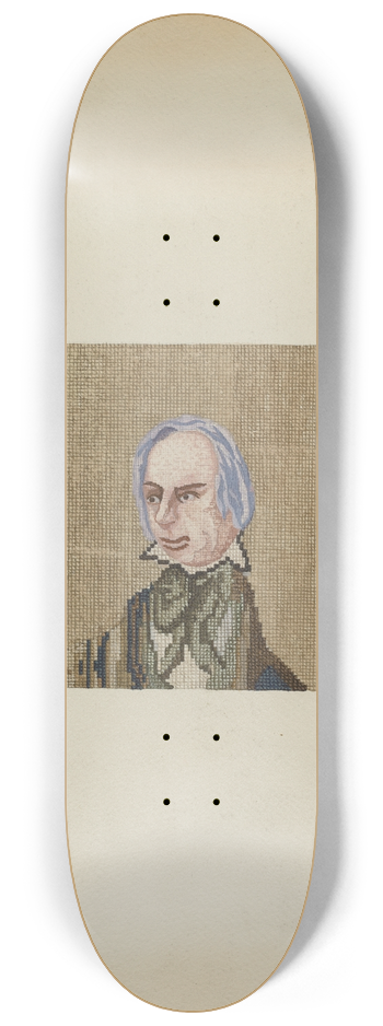 Jules Lefevere - Needlepoint Picture 8.25 inch art skate deck