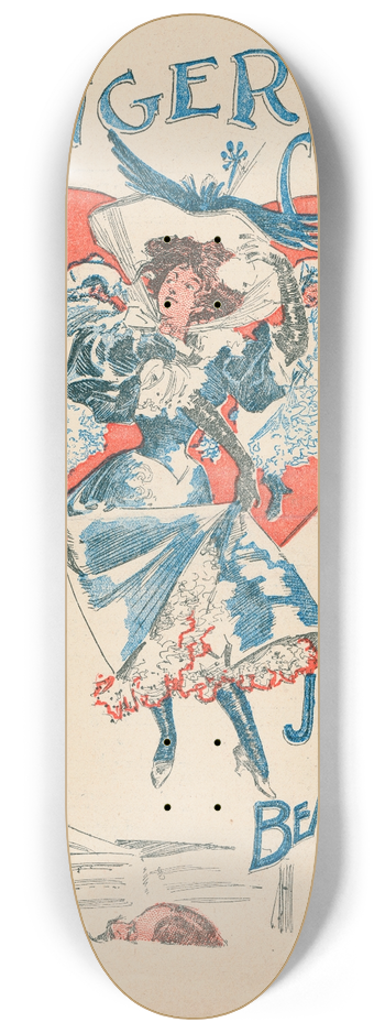 Jules Paul - Dangerous girls 8.25 inch art skate deck