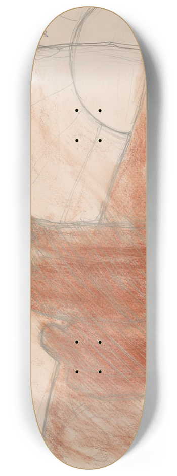 Jules Schmalzigaug - Landscape 8.25 inch art skate deck