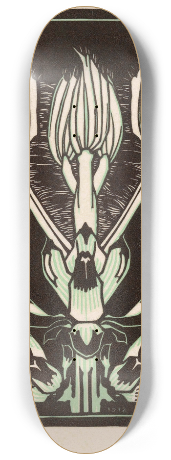 Julie de Graag - April 8.25 inch art skate deck