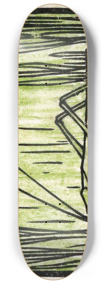Julie de Graag - Sprinkhaan 8.25 inch art skate deck