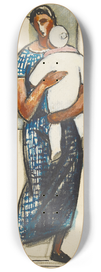 Julio Gonzlez - Maternit 8.25 inch art skate deck