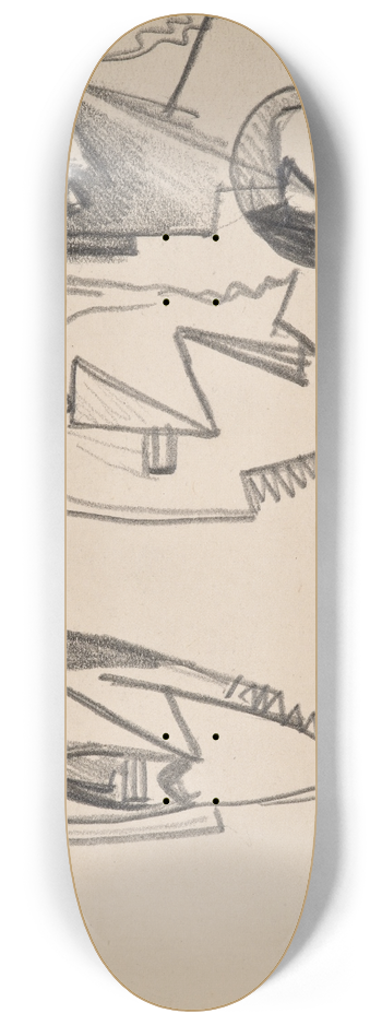 Julio Gonzlez - Ttes 8.25 inch art skate deck