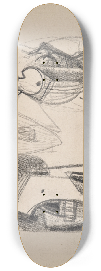 Julio Gonzlez - Ttes 8.25 inch art skate deck