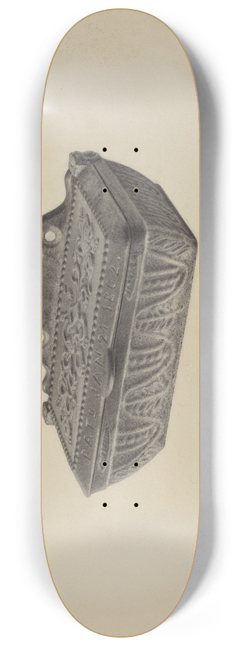 Julius Bellamy - Match Safe 8.25 inch art skate deck