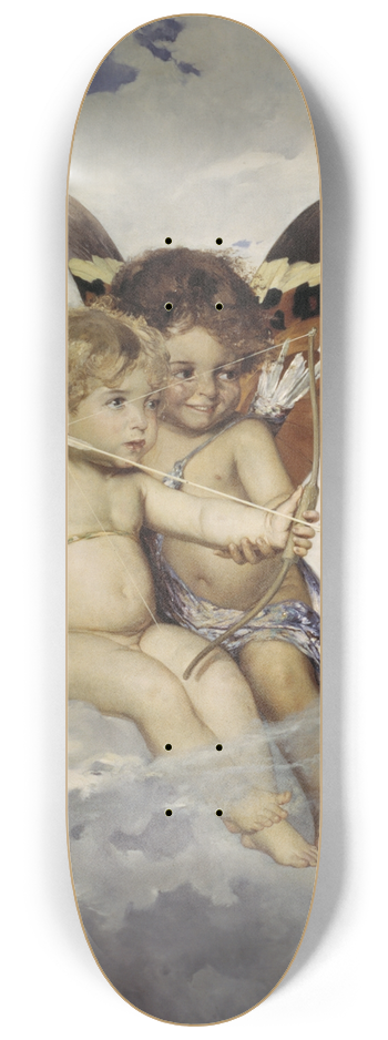 Julius Kronberg - Cupids 8.25 inch art skate deck