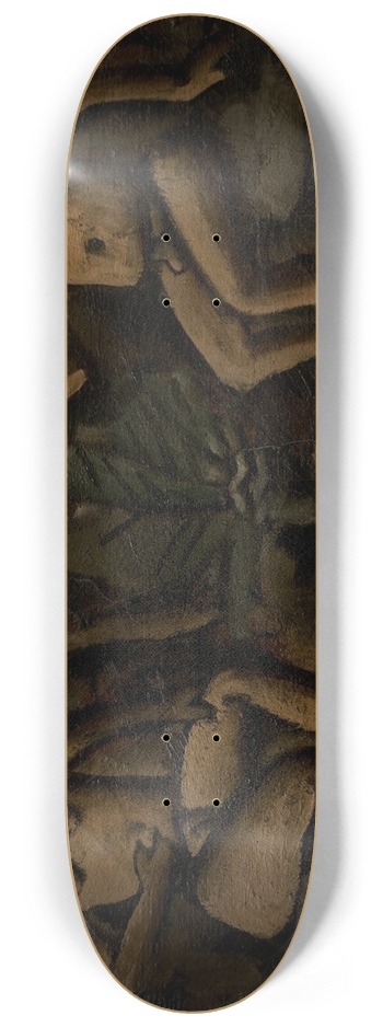 Joaqun Torres-Garca - Composicin con figuras 8.25 inch art skate deck