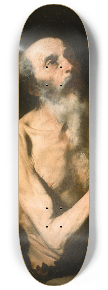 Jusepe de Ribera - Saint Onuphrius 8.25 inch art skate deck