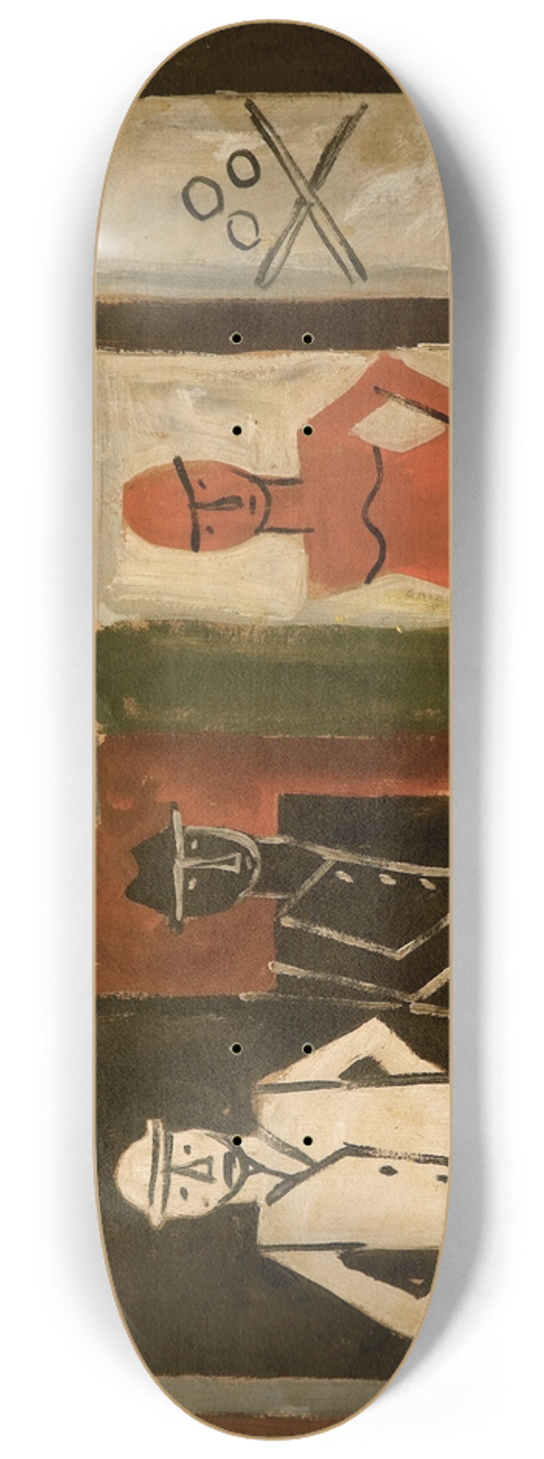 Joaqun Torres-Garca - Pintura 8.25 inch art skate deck
