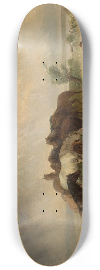 Jzef Jaroszyski - Flood 8.25 inch art skate deck