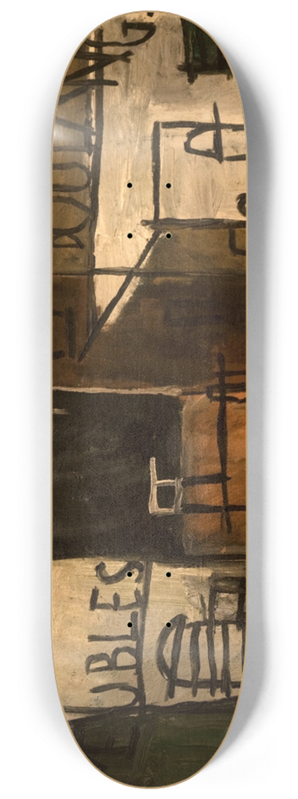 Joaqun Torres-Garca - Pintura constructiva 8.25 inch art skate deck