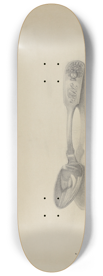 Kalamian Walton - Silver Teaspoon 8.25 inch art skate deck