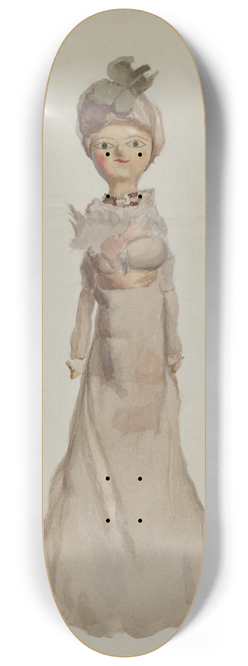 Kapousouz - Doll 8.25 inch art skate deck