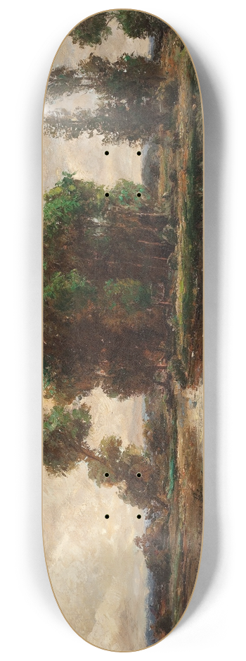 Karl Daubigny - Bords de lOise 8.25 inch art skate deck