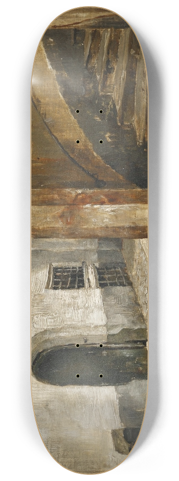Karl Gebhardt - Studie aus Hall 3 8.25 inch art skate deck