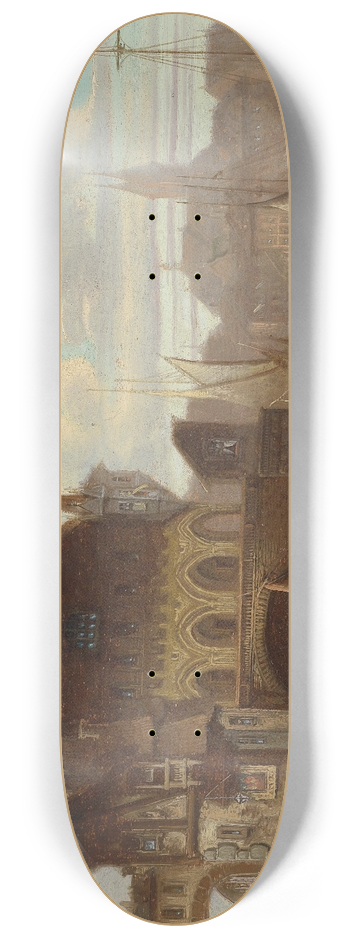 Karl Kaufmann - Hafenstadt 8.25 inch art skate deck