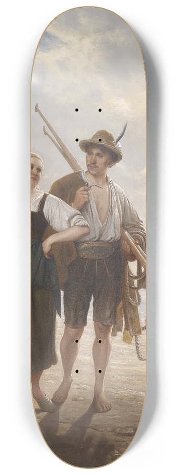Karl Raupp - Chiemseefischer 8.25 inch art skate deck